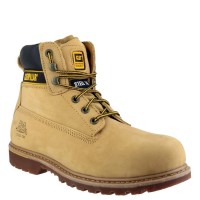 CAT Holton SB Honey Steel Toe Safety Boots Steel Toe Caps 